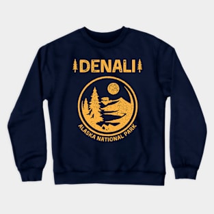 Denali National Park Alaska Crewneck Sweatshirt